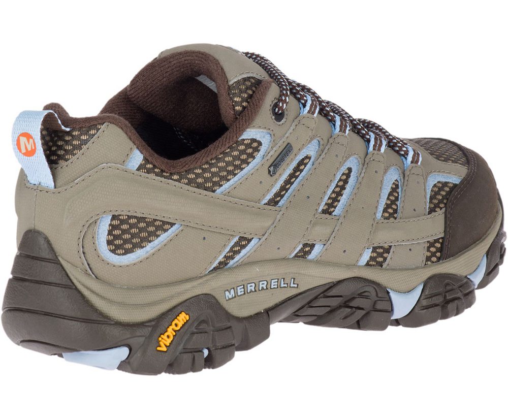 Merrell Hiking Shoes Grey - Moab 2 GORE-TEX® - Womens 86NADKLHS